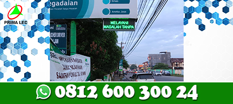 Running text di pegadaian kota medan